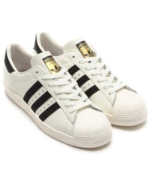 adidas | adidas SUPERSTAR 80s VINTAGE DX (WHTBLK) Vintage White/Core Black/Off White(シューズ)