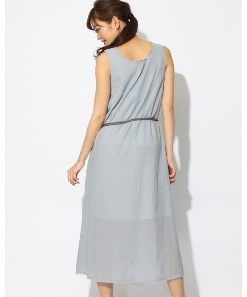 VICKY（ビッキー）の「ドライダンガリーマキシワンピース（ワンピース/ドレス・レディース・ブルー/グリーン・M）」の3枚目の写真