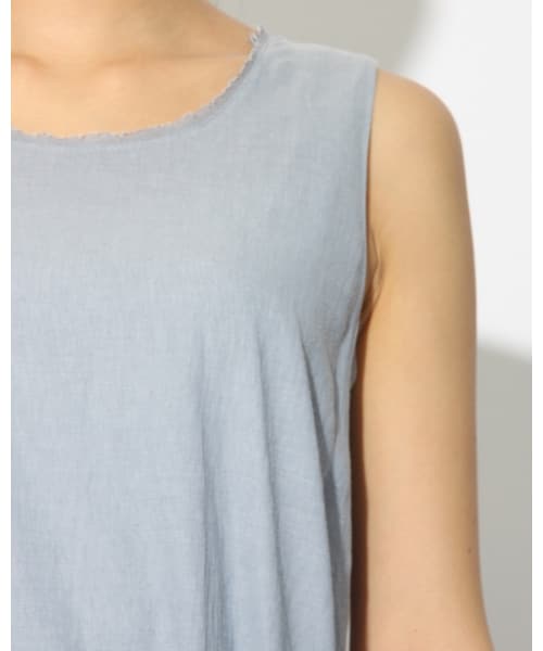 VICKY（ビッキー）の「ドライダンガリーマキシワンピース（ワンピース/ドレス・レディース・ブルー/グリーン・M）」の5枚目の写真