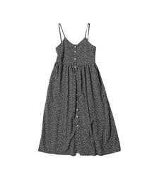 STYLENANDA | 小花柄マキシキャミワンピース(ブラック)(ワンピース/ドレス)