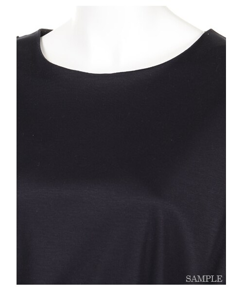 emmi(エミ)の「【emmi atelier】リボンベルトワンピース(ミニワンピース・レディース・GRY・0/1)」の5枚目の写真