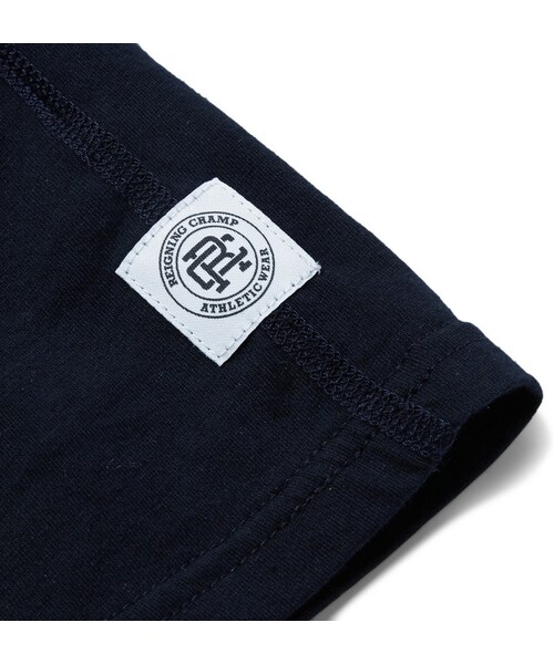 REIGNING CHAMP（レイニングチャンプ）の「Reigning Champ Mid-Weight Slim-Fit Cotton-Jersey T-Shirt（Tシャツ/カットソー・メンズ・Blue・XL/S/M/XS/L）」の3枚目の写真