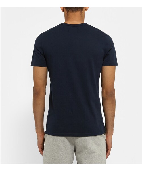 REIGNING CHAMP（レイニングチャンプ）の「Reigning Champ Mid-Weight Slim-Fit Cotton-Jersey T-Shirt（Tシャツ/カットソー・メンズ・Blue・XL/S/M/XS/L）」の4枚目の写真