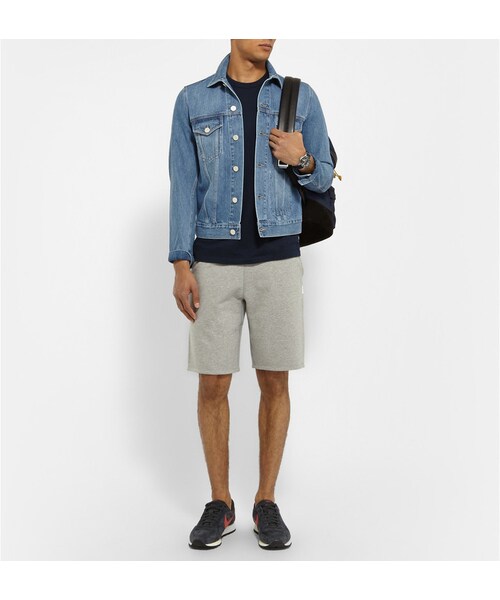 REIGNING CHAMP（レイニングチャンプ）の「Reigning Champ Mid-Weight Slim-Fit Cotton-Jersey T-Shirt（Tシャツ/カットソー・メンズ・Blue・XL/S/M/XS/L）」の2枚目の写真