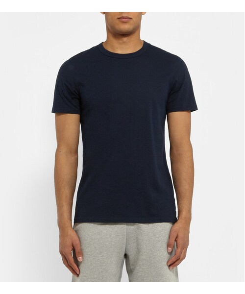 REIGNING CHAMP（レイニングチャンプ）の「Reigning Champ Mid-Weight Slim-Fit Cotton-Jersey T-Shirt（Tシャツ/カットソー・メンズ・Blue・XL/S/M/XS/L）」の6枚目の写真