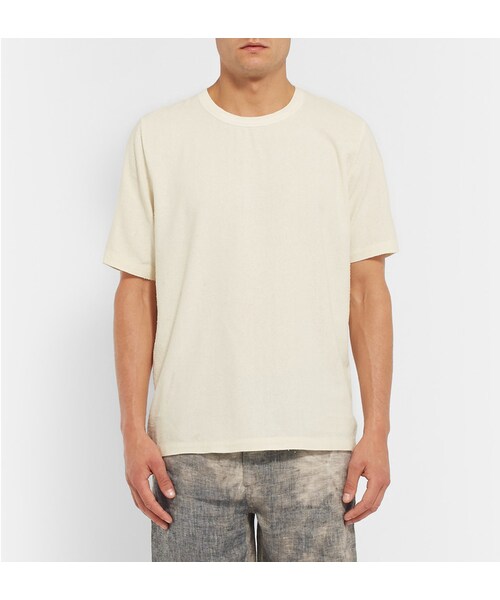 Our Legacy（アワーレガシー）の「Our Legacy Slub Silk T-Shirt（Tシャツ/カットソー・メンズ・White・XL/S/M/L）」の3枚目の写真