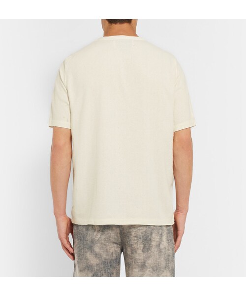Our Legacy（アワーレガシー）の「Our Legacy Slub Silk T-Shirt（Tシャツ/カットソー・メンズ・White・XL/S/M/L）」の6枚目の写真