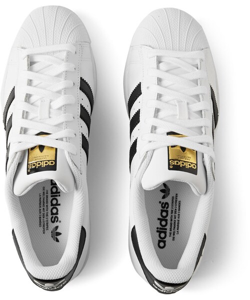 adidas(アディダス)の「adidas Originals Superstar Original Leather Sneakers(スニーカー・メンズ・White・UK 13.5/UK 6.5/UK 7.5/UK 8/UK 8.5/UK 9/UK 9.5/UK 10/UK 10.5/UK 11/UK 11.5)」の2枚目の写真