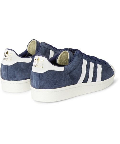 adidas(アディダス)の「adidas Originals Superstar 80s DLX Suede Sneakers(スニーカー・メンズ・Blue・UK 6.5/UK 7.5/UK 12.5/UK 13.5/UK 9/UK 9.5/UK 10/UK 10.5/UK 11/UK 11.5/UK 8/UK 8.5)」の4枚目の写真