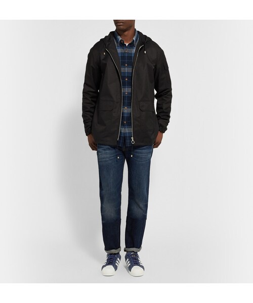 adidas(アディダス)の「adidas Originals Superstar 80s DLX Suede Sneakers(スニーカー・メンズ・Blue・UK 6.5/UK 7.5/UK 12.5/UK 13.5/UK 9/UK 9.5/UK 10/UK 10.5/UK 11/UK 11.5/UK 8/UK 8.5)」の6枚目の写真