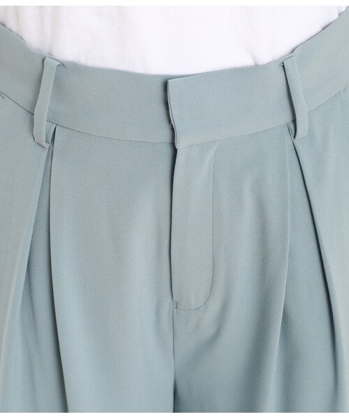 ROPE' PICNIC（ロペピクニック）の「ジョーゼットワイドパンツ（パンツ・レディース・ベージュ/ネイビー/サックス・36/38/40）」の7枚目の写真