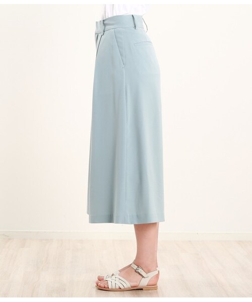 ROPE' PICNIC（ロペピクニック）の「ジョーゼットワイドパンツ（パンツ・レディース・ベージュ/ネイビー/サックス・36/38/40）」の5枚目の写真