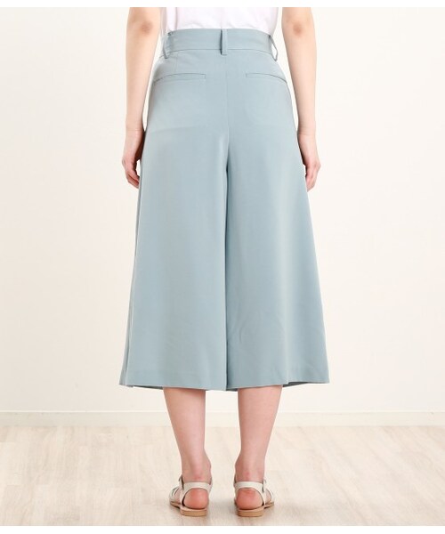 ROPE' PICNIC（ロペピクニック）の「ジョーゼットワイドパンツ（パンツ・レディース・ベージュ/ネイビー/サックス・36/38/40）」の6枚目の写真