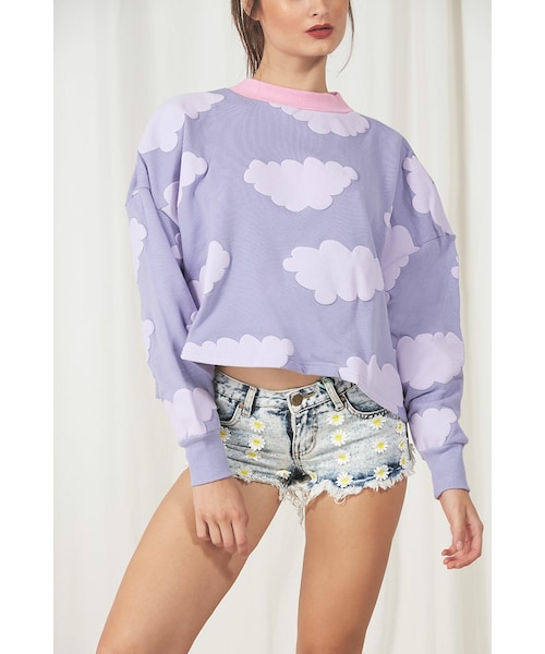 lazy oaf cloud sweater