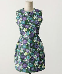 imvely | フラワーバルーンワンピ(ワンピース)