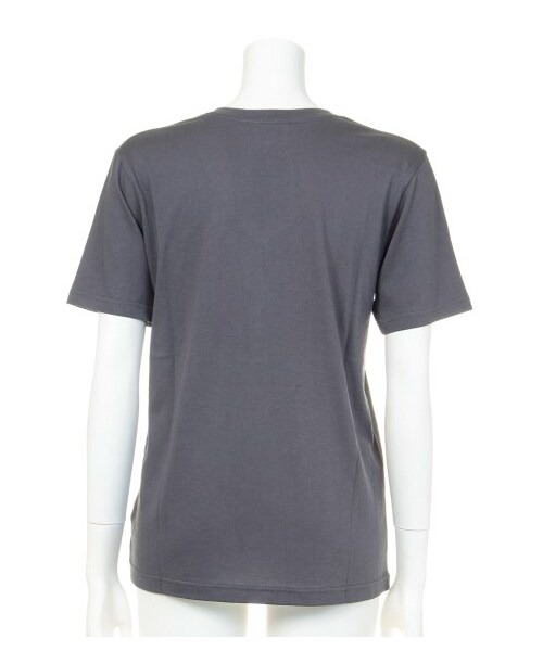 FRAY I.D(フレイアイディー)の「VネックシンプルT(Tシャツ・レディース・WHT/MNT・F)」の4枚目の写真