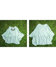 pizza cut five | 小浮誇斗篷上衣(その他トップス)