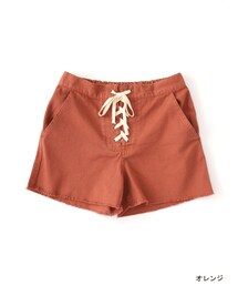w closet | レースアップショートパンツ(パンツ)