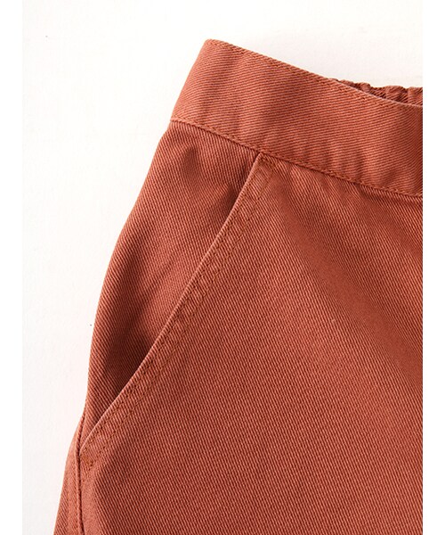 w closet（ダブルクローゼット）の「レースアップショートパンツ（パンツ・レディース・ベージュ/オレンジ/Lカーキ・FREE）」の8枚目の写真