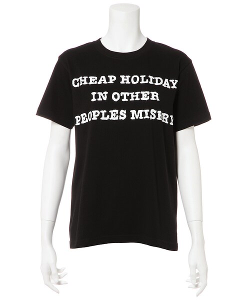 NAKID by G.V.G.V.（ネイキッドバイジーブイジーブイ）の「WET PRINT-TEE（トップス・レディース・WHITE/BLACK/BGD・S/L）」の2枚目の写真