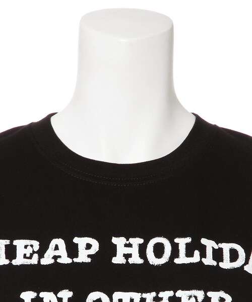 NAKID by G.V.G.V.（ネイキッドバイジーブイジーブイ）の「WET PRINT-TEE（トップス・レディース・WHITE/BLACK/BGD・S/L）」の6枚目の写真