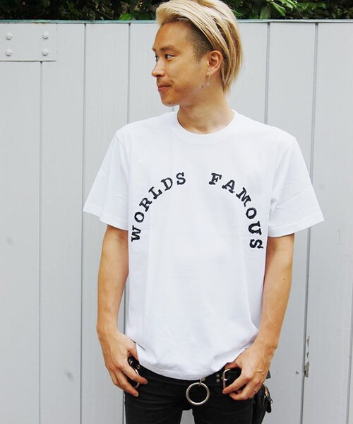 NAKID by G.V.G.V.（ネイキッドバイジーブイジーブイ）の「WET PRINT-TEE（トップス・レディース・WHITE/BLACK/BGD・S/L）」の13枚目の写真