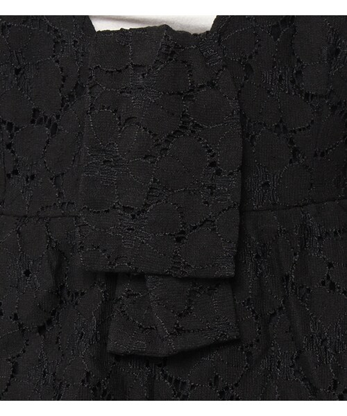 PAGEBOY（ページボーイ）の「レースブラウス×ミニスカートセットアップ（ワンピース/ドレス・レディース・ホワイト/オフホワイト/ブラック）」の11枚目の写真