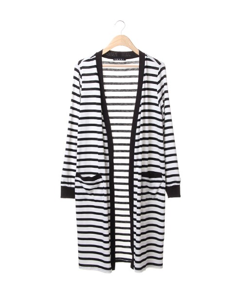 INGNI（イング）の「ロング／トッパーB（ジャケット/アウター・レディース・ｵﾌﾎﾜｲﾄ/ｸﾞﾚｰ/ｶｰｷ/ﾎﾞｰﾀﾞｰ・M）」の11枚目の写真