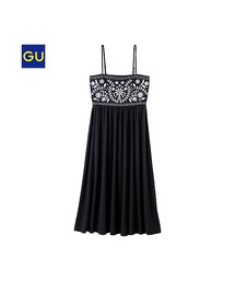 GU | （GU）エンブロイダリーベアワンピース(ワンピース/ドレス)