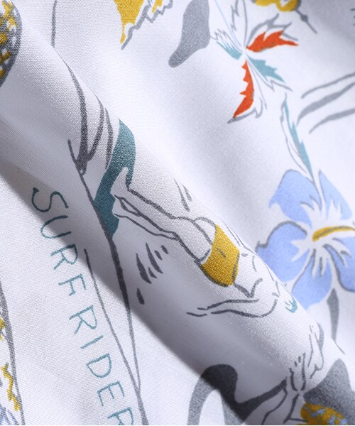 IOLANI（イオラニ）の「HAWAIAN SHIRT（その他・メンズ・ホワイト/ネイビー・S/M/L）」の9枚目の写真