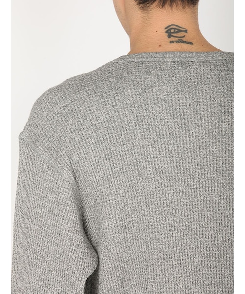 BEAVER（ビーバー）の「MANA-Sung Thermal 3/（トップス・メンズ・GREY/WHITE・L/M）」の8枚目の写真