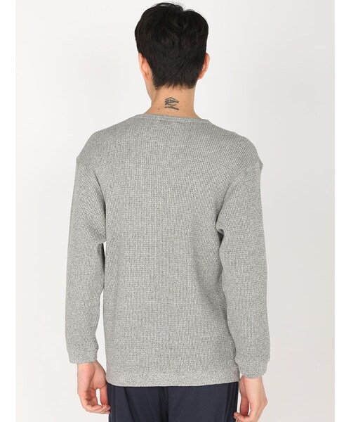 BEAVER（ビーバー）の「MANA-Sung Thermal 3/（トップス・メンズ・GREY/WHITE・L/M）」の5枚目の写真