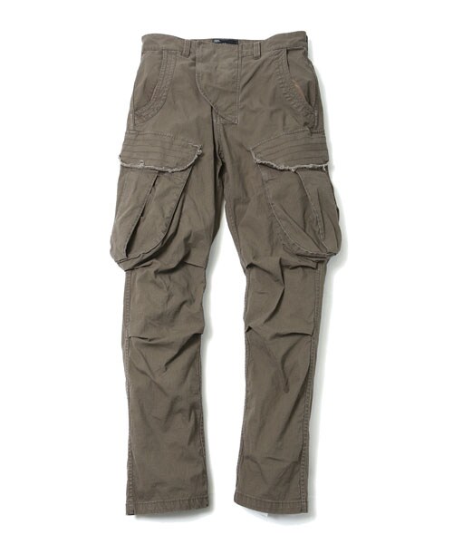 VIRGOwearworks（ヴァルゴウェアワークス）の「Militaria special cargo（パンツ・メンズ・KHAKI/BLACK・2/3/4）」の3枚目の写真