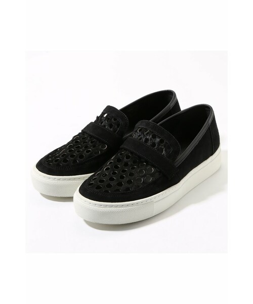 Spick & Span（スピックアンドスパン）の「EUGENE RICONNEAUSスリッポン（シューズ・レディース・ブラック・36/37/38）」の2枚目の写真