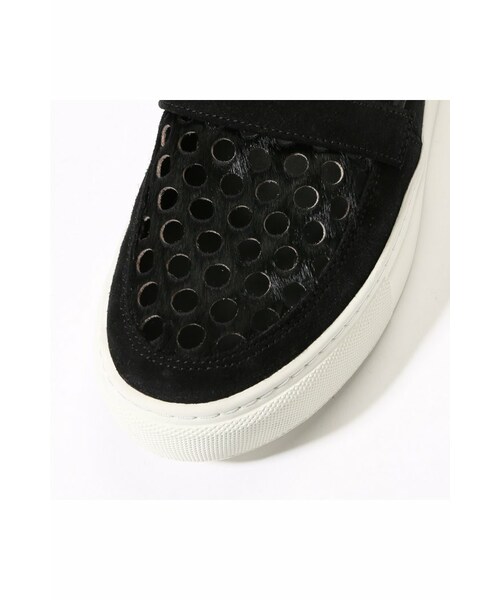 Spick & Span（スピックアンドスパン）の「EUGENE RICONNEAUSスリッポン（シューズ・レディース・ブラック・36/37/38）」の5枚目の写真