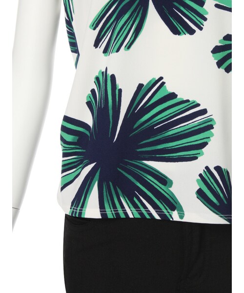 MURUA（ムルーア）の「【FEMININE】サマーフローラルタンク（トップス・レディース・オレンジ/グリーン・F）」の8枚目の写真