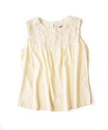 paravion | 立体お花ノースリーブラウス(トップス)