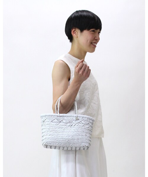 45R（フォーティファイブアール）の「花かごレザーミニバッグ（）」 - WEAR