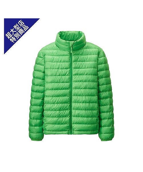 UNIQLO(ユニクロ)の「KIDS ライトウォームパデットジャケット(SP)+E(撥水加工)(BOYS アウター・ジャケット・キッズ・NAVY/GREEN/BLUE/ORANGE・110/140/130/120)」の2枚目の写真