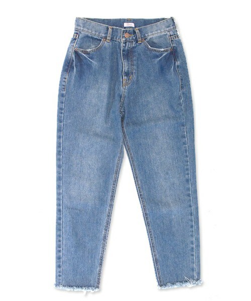 MUSINSA公式 | COYSEIO FLOWER SNAP DENIM PANTS BLACK