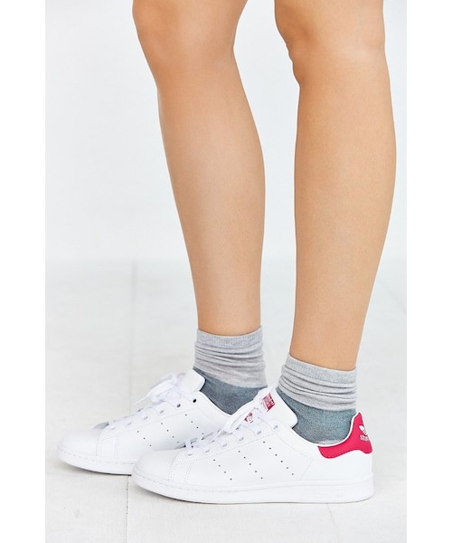 adidas(アディダス)の「Adidas Originals Stan Smith Sneaker(スニーカー・レディース・PINK・W 6.5/M 5.5/W 7.5/M 6.5/W 8/M 7/W 7/M 6)」の4枚目の写真