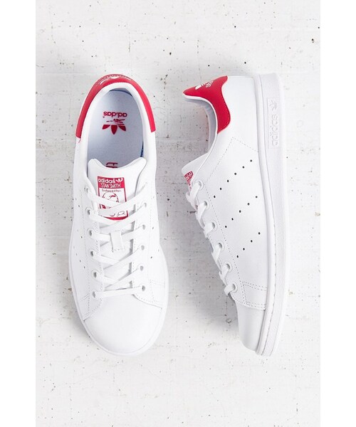 adidas(アディダス)の「Adidas Originals Stan Smith Sneaker(スニーカー・レディース・PINK・W 6.5/M 5.5/W 7.5/M 6.5/W 8/M 7/W 7/M 6)」の3枚目の写真