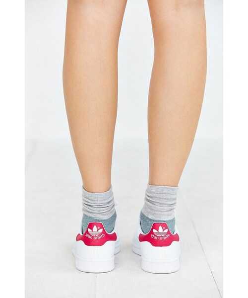 adidas(アディダス)の「Adidas Originals Stan Smith Sneaker(スニーカー・レディース・PINK・W 6.5/M 5.5/W 7.5/M 6.5/W 8/M 7/W 7/M 6)」の2枚目の写真