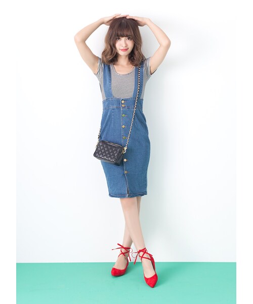 gracegift（グレースギフト）の「韓國尖頭綁帶娃娃鞋（シューズ・レディース・黑/紅/杏・35/36/37/38/39/40）」の16枚目の写真