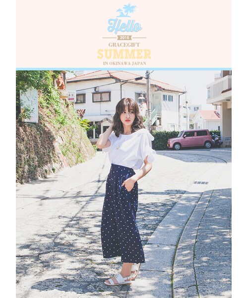 gracegift（グレースギフト）の「韓國流蘇鉚釘寬帶涼鞋（その他・レディース・銀/白・35/36/37/38/39/40）」の7枚目の写真