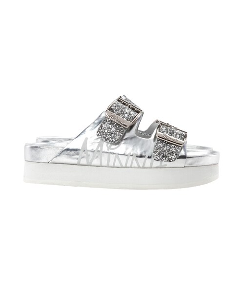 gracegift（グレースギフト）の「米奇碎石厚底休閒涼鞋（その他・レディース・白/銀/黑・35/36/37/38/39/40/41）」の15枚目の写真