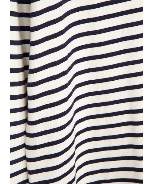 gracegift（グレースギフト）の「韓國微甜海軍風蝴蝶結上衣（トップス・レディース・灰/深藍・F）」の7枚目の写真