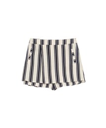 gracegift | 韓國俏甜女孩海軍風條紋褲裙(パンツ)