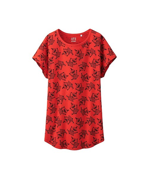 ちーこ　ユニクロ　ムーミン　チュニック　3点 UNIQLO（ユニクロ）の「ムーミングラフィックチュニック（半袖