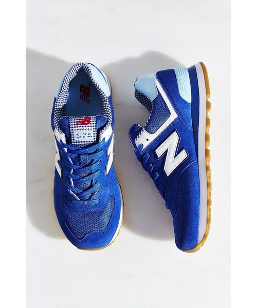 NEW BALANCE(ニューバランス)の「New Balance Picnic Running Sneaker(スニーカー・レディース・Blue/Red/Yellow・6/7/7.5/8/8.5/9/10)」の1枚目の写真